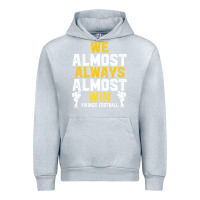 Heather Grey vikings we almost always almost win   funny sports Urban Hoodie - artisFamous