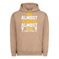 Pigment Burro vikings we almost always almost win   funny sports Urban Hoodie - artisFamous