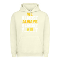 Pigment Pistachio vikings we almost always almost win   funny sports Urban Hoodie - artisFamous