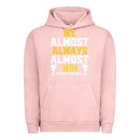 Pigment Salmon vikings we almost always almost win   funny sports Urban Hoodie - artisFamous