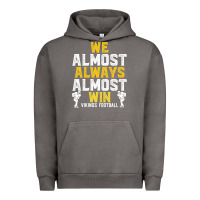 Pigment Tornado vikings we almost always almost win   funny sports Urban Hoodie - artisFamous