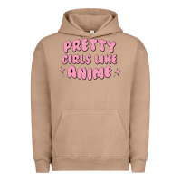 Pigment Burro Pretty Girls Like Anime Urban Hoodie - artisFamous