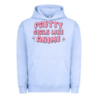 Pigment Grape Ice Pretty Girls Like Anime Urban Hoodie - artisFamous