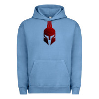 Pigment Pebble Blue Spartan Urban Hoodie - artisFamous