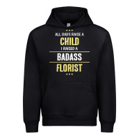 Black i raised a badass florist Urban Hoodie - artisFamous