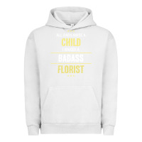 Pigment Lunar Rock i raised a badass florist Urban Hoodie - artisFamous