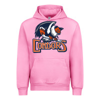 Fuchsia Pink Condors, The Bakersfield Urban Hoodie - artisFamous