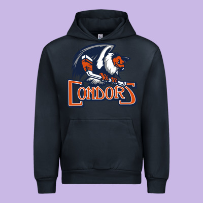 Condors, The Bakersfield Urban Hoodie Designed By Artisfamous