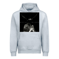 Heather Grey royal blood Urban Hoodie - artisFamous