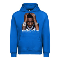 Cobalt Rest in Peace Young Dolph Urban Hoodie - artisFamous