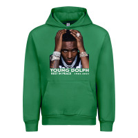 Emerald Rest in Peace Young Dolph Urban Hoodie - artisFamous