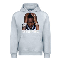 Heather Grey Rest in Peace Young Dolph Urban Hoodie - artisFamous