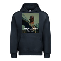 Navy Rest in Peace Young Dolph Urban Hoodie - artisFamous