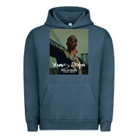 Pigment Midnight Navy Rest in Peace Young Dolph Urban Hoodie - artisFamous