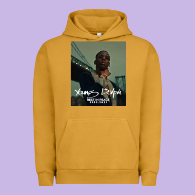 Rest In Peace Young Dolph Urban Hoodie Designed By Artisfamous