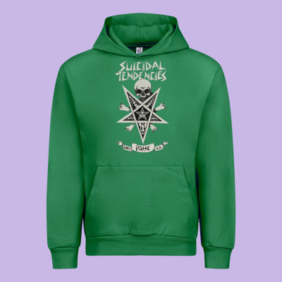 Suicidal Tendencies Urban Hoodie Designed By Artisfamous