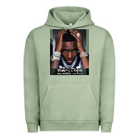 Pigment Oil Green Rest in Peace Young Dolph Urban Hoodie - artisFamous