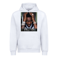 White Rest in Peace Young Dolph Urban Hoodie - artisFamous