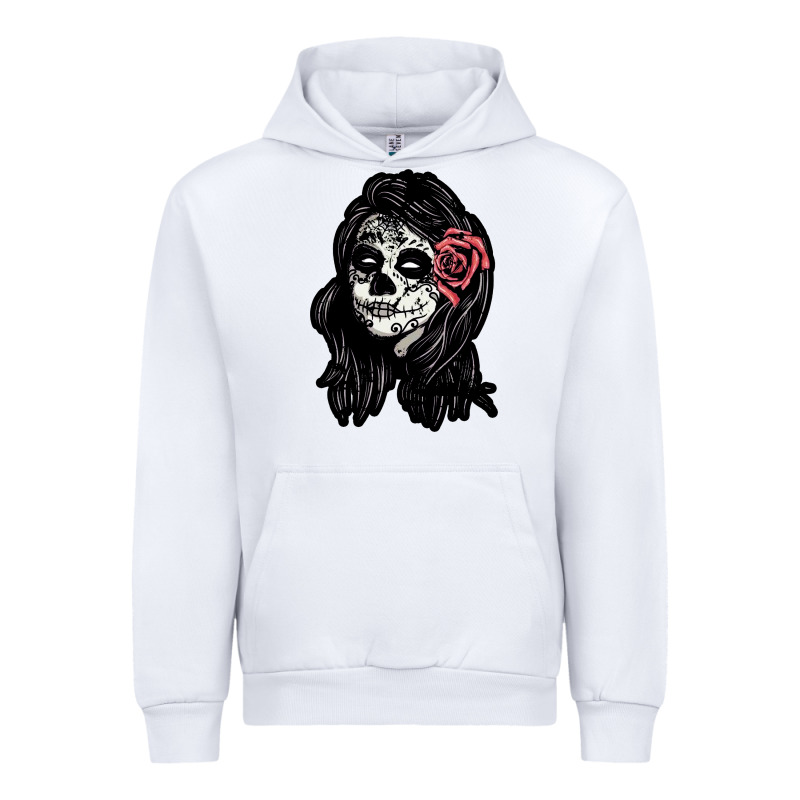 Sugar Skull Lady Urban Hoodie by artisFamous | Teevron
