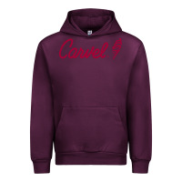 Mauve Wine Carvel (Ice Cream) Cafe Urban Hoodie - artisFamous
