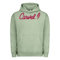 Pigment Oil Green Carvel (Ice Cream) Cafe Urban Hoodie - artisFamous