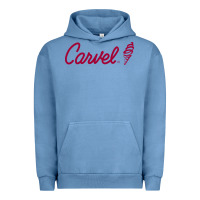 Pigment Pebble Blue Carvel (Ice Cream) Cafe Urban Hoodie - artisFamous