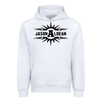 White jason aldean Urban Hoodie - artisFamous