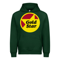 Forest Green Gold Star Chili Resto Urban Hoodie - artisFamous