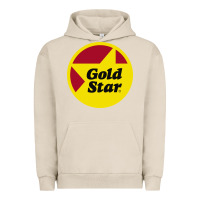 Pigment French Oak Gold Star Chili Resto Urban Hoodie - artisFamous