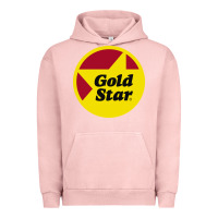 Pigment Salmon Gold Star Chili Resto Urban Hoodie - artisFamous