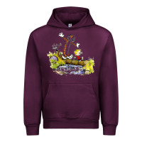 Mauve Wine calvin and hobbes bill watterson Urban Hoodie - artisFamous