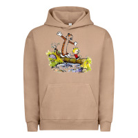 Pigment Burro calvin and hobbes bill watterson Urban Hoodie - artisFamous