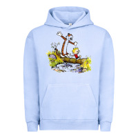Pigment Grape Ice calvin and hobbes bill watterson Urban Hoodie - artisFamous