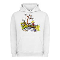 Pigment Lunar Rock calvin and hobbes bill watterson Urban Hoodie - artisFamous