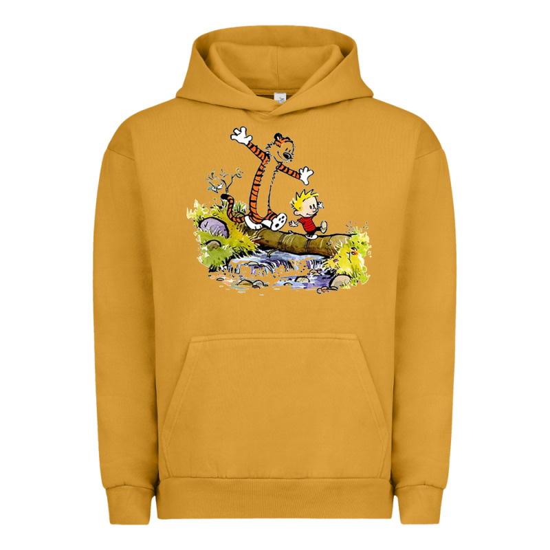 Calvin And Hobbes Bill Watterson Urban Hoodie by artisFamous | Teevron