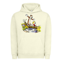 Pigment Pistachio calvin and hobbes bill watterson Urban Hoodie - artisFamous