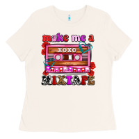 Make Me A Mixtape Olivia Ladies Tee | Teevron