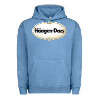 Pigment Pebble Blue häagen dazs Cafe and Resto Urban Hoodie - artisFamous