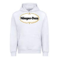White häagen dazs Cafe and Resto Urban Hoodie - artisFamous