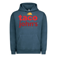 Pigment Midnight Navy Taco John's Resto Urban Hoodie - artisFamous
