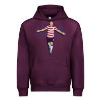 Mauve Wine Landon Donovan Urban Hoodie - artisFamous