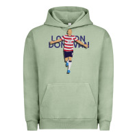 Pigment Oil Green Landon Donovan Urban Hoodie - artisFamous