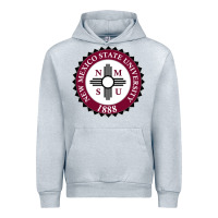 Heather Grey nmsu seal Urban Hoodie - artisFamous