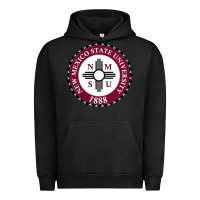 Pigment Black nmsu seal Urban Hoodie - artisFamous