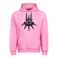 Fuchsia Pink yorha white insignia Urban Hoodie - artisFamous