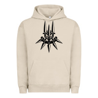 Pigment French Oak yorha white insignia Urban Hoodie - artisFamous
