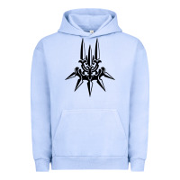 Pigment Grape Ice yorha white insignia Urban Hoodie - artisFamous
