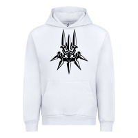 White yorha white insignia Urban Hoodie - artisFamous