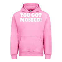 Fuchsia Pink you got mossed Urban Hoodie - artisFamous