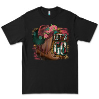 Black Let's Go Premium Tee - Jasminsmagicworld